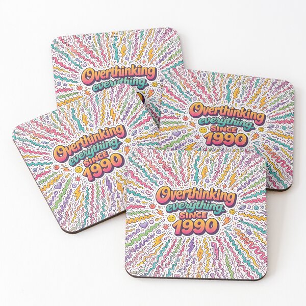 Item preview, Overthinking Everything Since 1990 designed and sold by SassyArtistry.