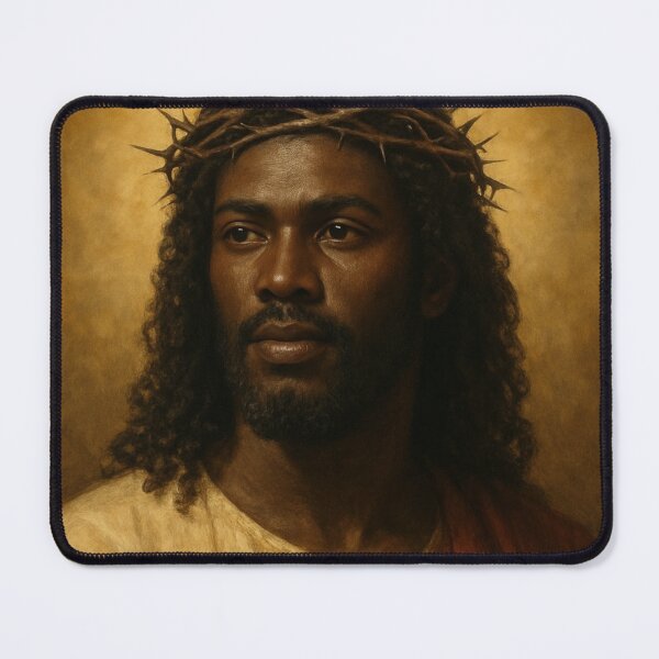 Item preview, Black Jesus, Jesus, African American Jesus designed and sold by shopastrings.