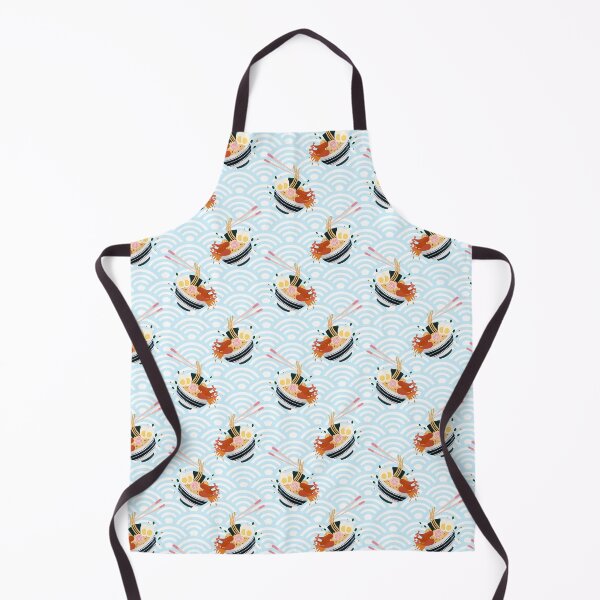 Item preview, Seigaiha Ramen Waves: A Japanese Noodle Feast designed and sold by Home Cyn Home.