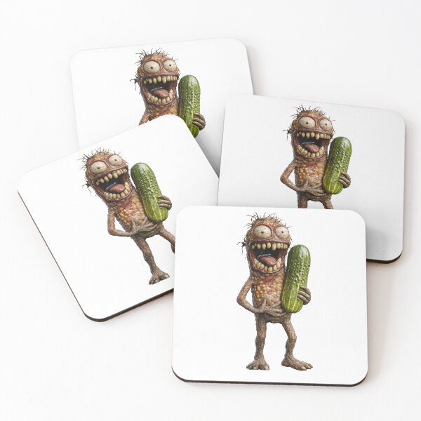Item preview, Pickle Mutant Monster Character designed and sold by SamuelAbelAdams.