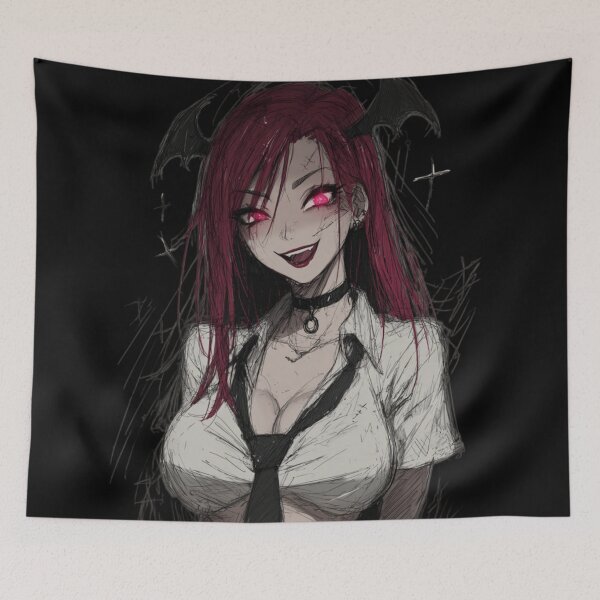 Item preview, goth sketch designed and sold by CursedbyLilith.