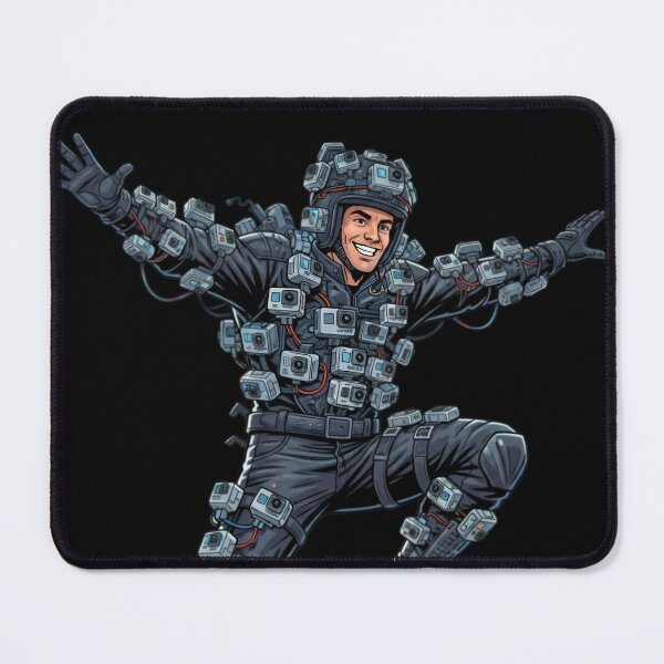 Item preview, POVMAN: The Multi-Angle Superhero Illustration designed and sold by LineLoo.