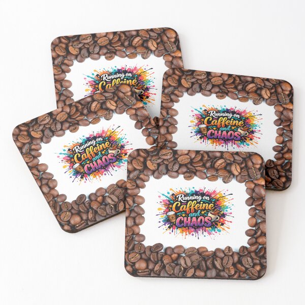 Item preview, Running on Caffeine and Chaos designed and sold by SassyArtistry.