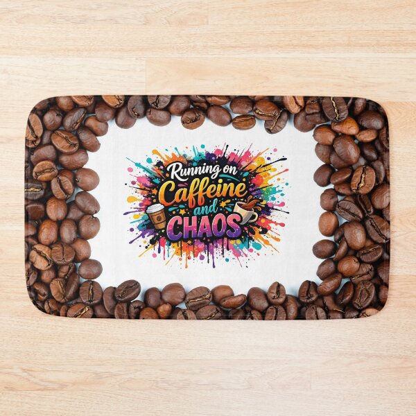 Item preview, Running on Caffeine and Chaos designed and sold by SassyArtistry.