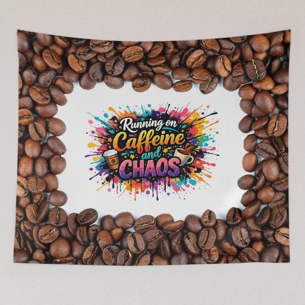 Item preview, Running on Caffeine and Chaos designed and sold by SassyArtistry.