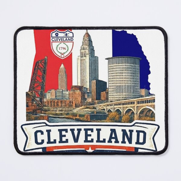 Item preview, Cleveland Skyline designed and sold by vectcd.