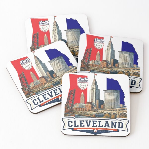 Item preview, Cleveland Skyline designed and sold by vectcd.