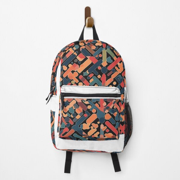 Item preview, Serape patterns: Vibrant Geometric Abstract Mosaic Art designed and sold by Modern-Heritage.