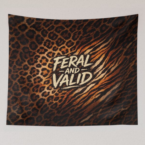 Item preview, Feral and Valid Leopard Print designed and sold by SassyArtistry.