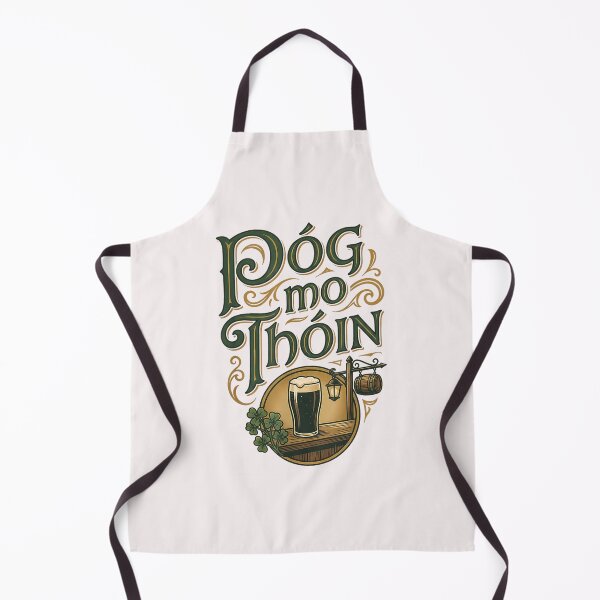 Item preview, Irish Phrase Pog Mo Thoin Pub Scene St Patricks Day designed and sold by LebsackEino.