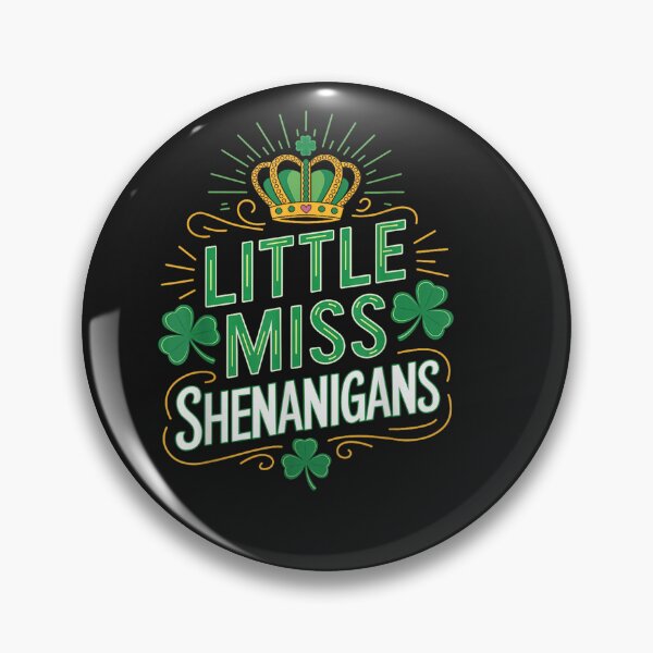 Item preview, Little Miss Shenanigans S And St Patricks Day designed and sold by LebsackEino.