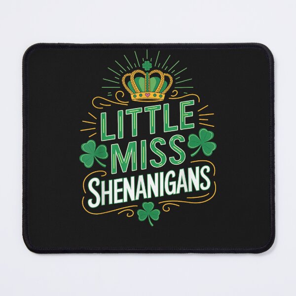 Item preview, Little Miss Shenanigans S And St Patricks Day designed and sold by LebsackEino.