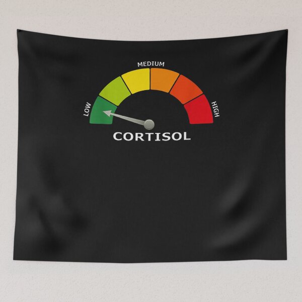 Item preview, Low Cortisol Gauge Biology Psychology And Wellness designed and sold by LebsackEino.
