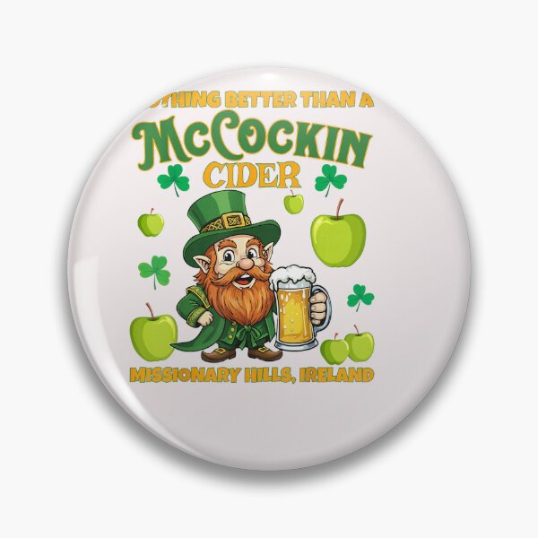 Item preview, McCockin Cider McCain St Patrick’S Day Adult Humor designed and sold by LebsackEino.