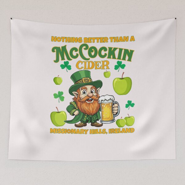 Item preview, McCockin Cider McCain St Patrick’S Day Adult Humor designed and sold by LebsackEino.