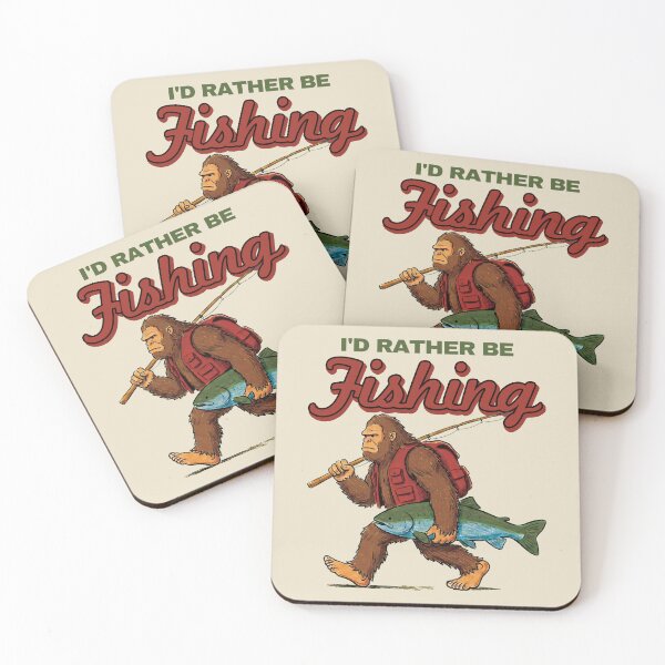 Item preview, Bigfoot I'd Rather Be Fishing. #2 designed and sold by EunsooLee.