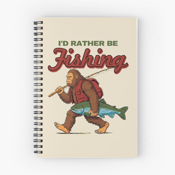 Item preview, Bigfoot I'd Rather Be Fishing. #2 designed and sold by EunsooLee.
