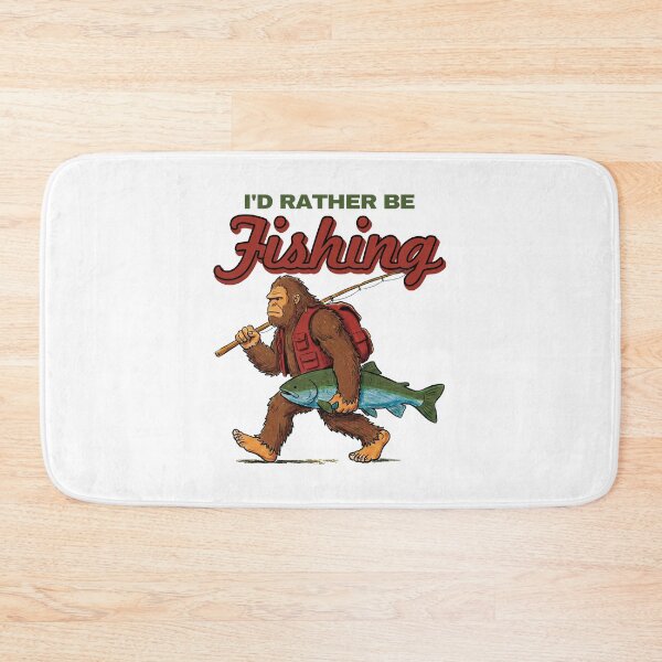 Item preview, Bigfoot I'd Rather Be Fishing. #2 designed and sold by EunsooLee.