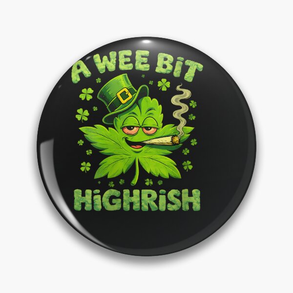 Item preview, 'S A Wee Bit Highrish Irish Pun Clover designed and sold by LebsackEino.
