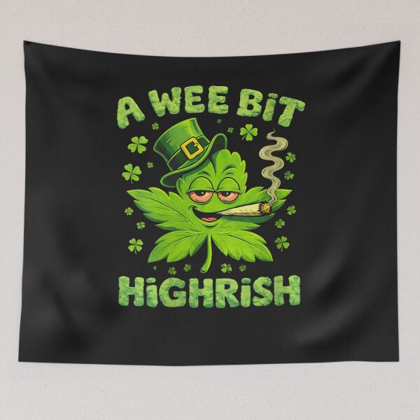 Item preview, 'S A Wee Bit Highrish Irish Pun Clover designed and sold by LebsackEino.