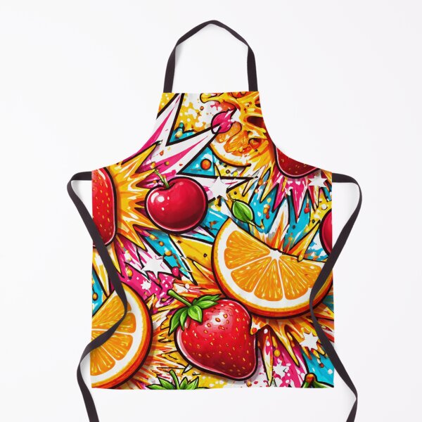 Item preview, Strawberry Cherry Orange Pop Art designed and sold by SassyArtistry.