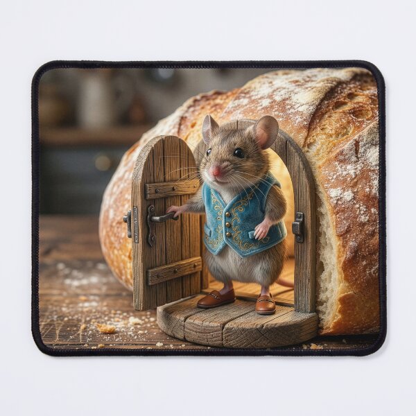 Item preview, Mouse Lives in Bread Loaf Lodge designed and sold by Tridentulus.