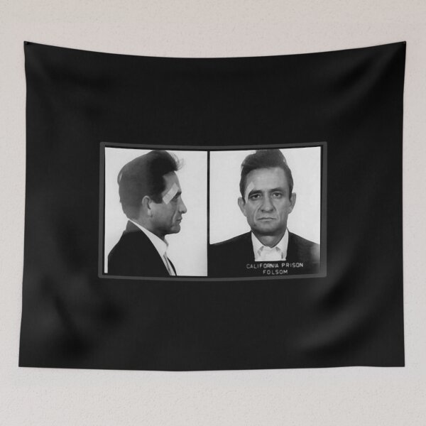 Item preview, The Man In Black Mugshot  designed and sold by sobisy.