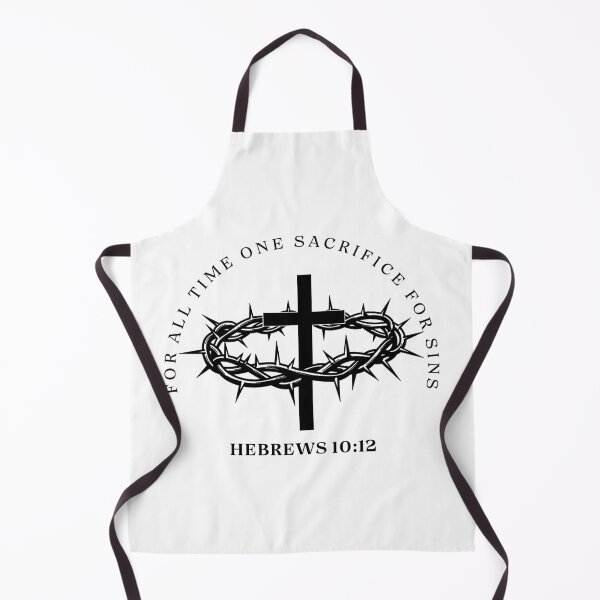 Item preview, Hebrews 10:12 - One Sacrifice For All Time Christian Design designed and sold by MoriaStore.
