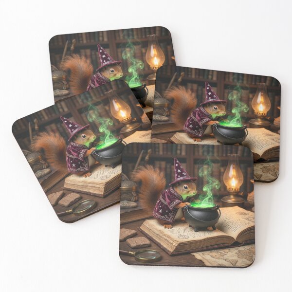 Item preview, Red Squirrel Wizard designed and sold by Tridentulus.