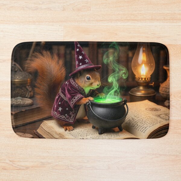 Item preview, Red Squirrel Wizard designed and sold by Tridentulus.