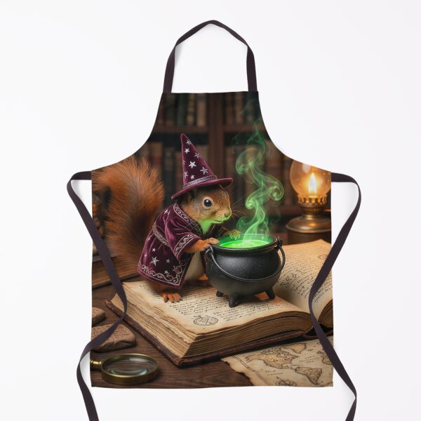 Item preview, Red Squirrel Wizard designed and sold by Tridentulus.