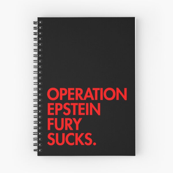 Item preview, OPERATION EPSTEIN FURY SUCKS (red) designed and sold by Thelittlelord.