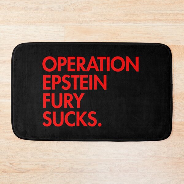 Item preview, OPERATION EPSTEIN FURY SUCKS (red) designed and sold by Thelittlelord.