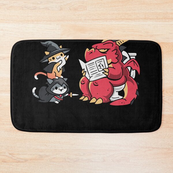 Item preview, Toilet Dice Roll Cats vs Dragon  designed and sold by sobisy.
