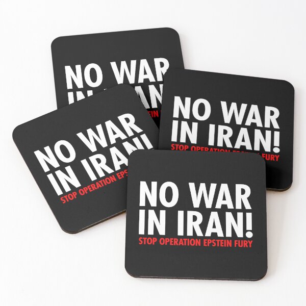 Item preview, No War in Iran - Stop Operation Epstein Files designed and sold by Thelittlelord.
