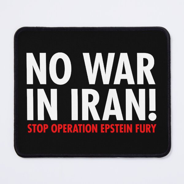 Item preview, No War in Iran - Stop Operation Epstein Files designed and sold by Thelittlelord.