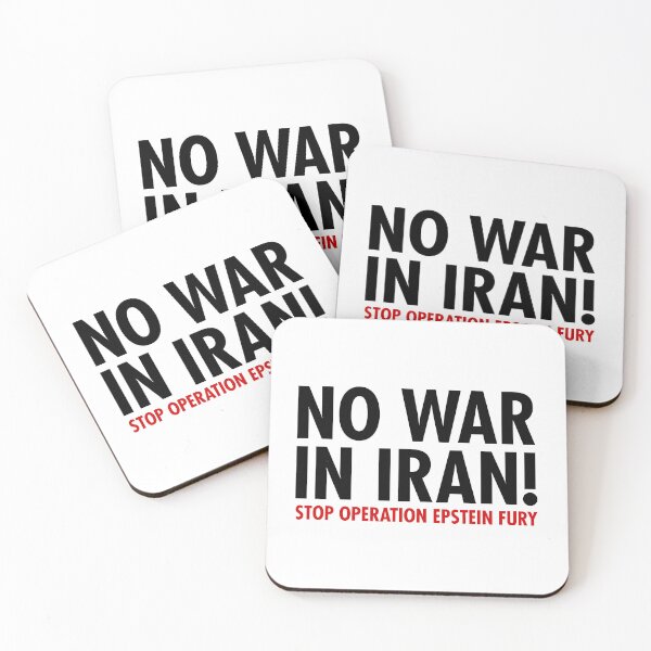 Item preview, No War in Iran - Stop Operation Epstein Files designed and sold by Thelittlelord.
