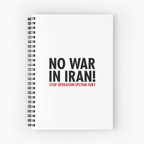 Item preview, No War in Iran - Stop Operation Epstein Files designed and sold by Thelittlelord.