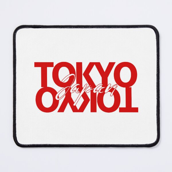 Item preview, Red Mirror Effect Tokyo Graphic designed and sold by Desikhanna123.