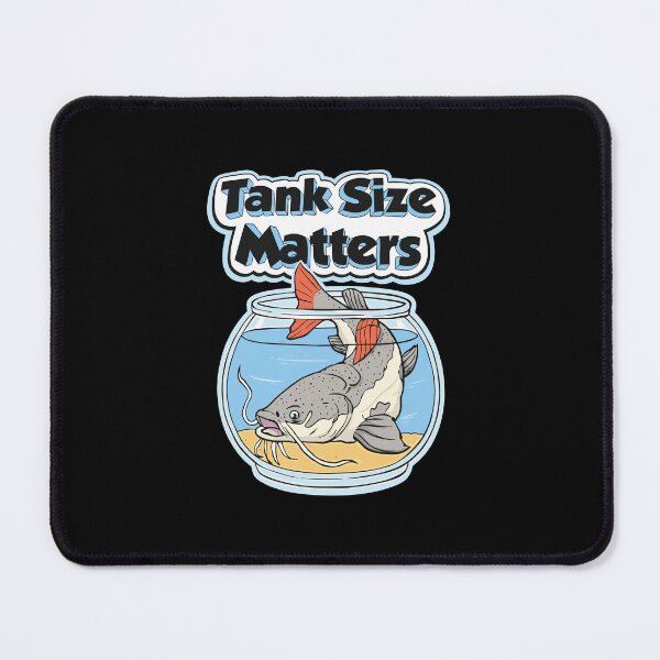 Item preview, Redtail Catfish Tank Size Matters designed and sold by DexertimaArt.