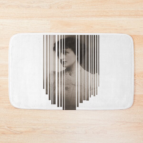 Item preview, Veiled Victorian Lady - Striped Optical Illusion Portrait designed and sold by Desikhanna123.