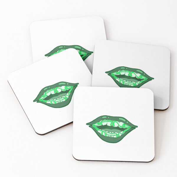 Item preview, Green mouth with braces designed and sold by Band Stand!.