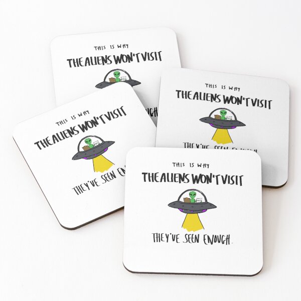 Item preview, They’ve Seen Enough—Alien Meme Design designed and sold by laterkatergator.