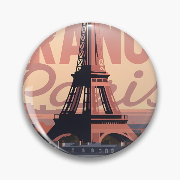 Item preview, France Travel – Paris Vintage Art designed and sold by Atlas Poster Co..