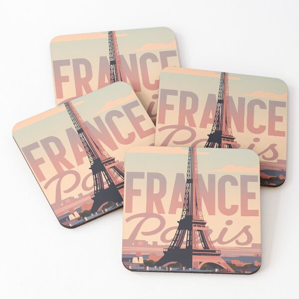 Item preview, France Travel – Paris Vintage Art designed and sold by Atlas Poster Co..