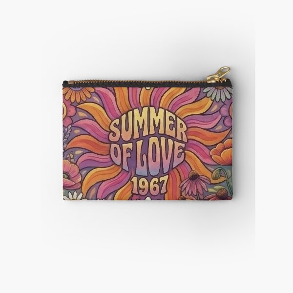 Item preview, Summer of Love 1967 Retro Psychedelic Hippie Floral Art designed and sold by Far Out Goods.