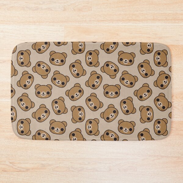 Item preview, Cute Brown Bear Pattern designed and sold by OEKAKIYASAN.
