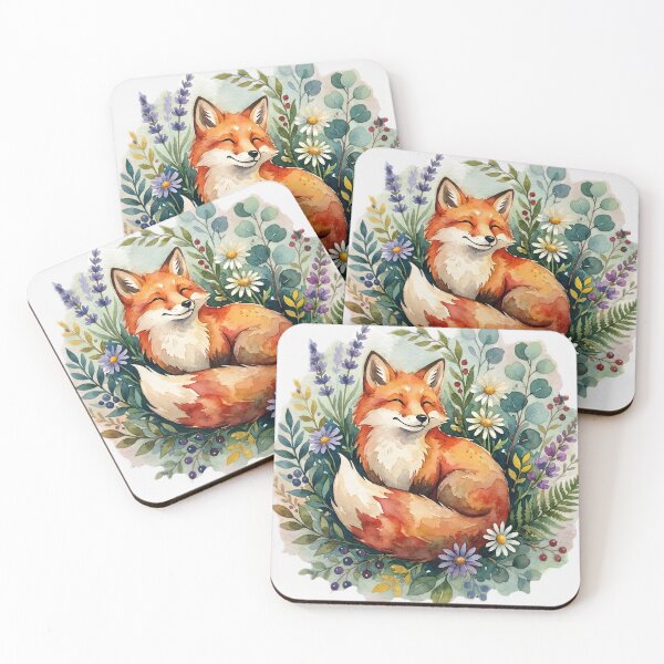 Item preview, Blissful Fox Nap in Bloom designed and sold by The boys.