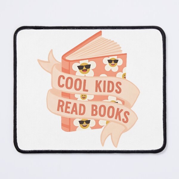 Item preview, Cool Kids Read Books Cute Owl Reading Quote designed and sold by SkeletonsDanger.
