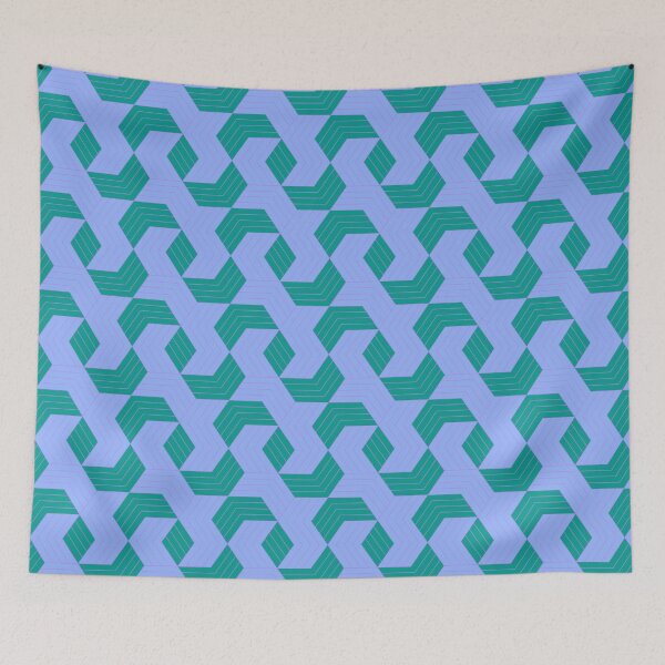 Item preview, Sleek Hexagon Tesselation - Geometric Shape Pattern - Gift Ideas For Men designed and sold by RoyalStarsPatts.